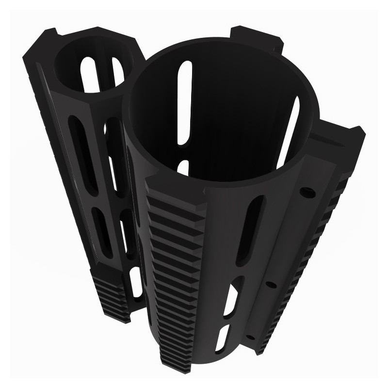 Price: €97.99 - Handschutz 62-28 mm, 6 Picatinny-Schienen - FX Airguns