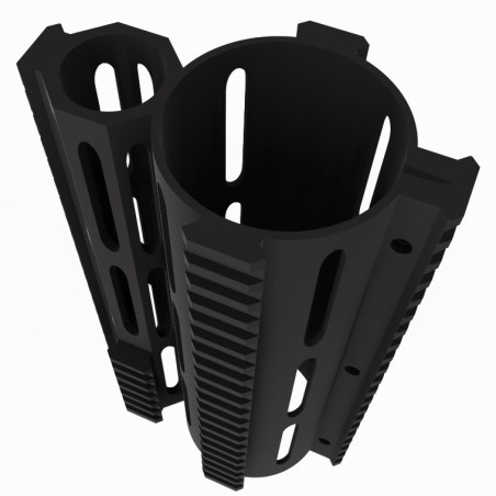 Price: €97.99 - Handschutz 62-28 mm, 6 Picatinny-Schienen - FX Airguns