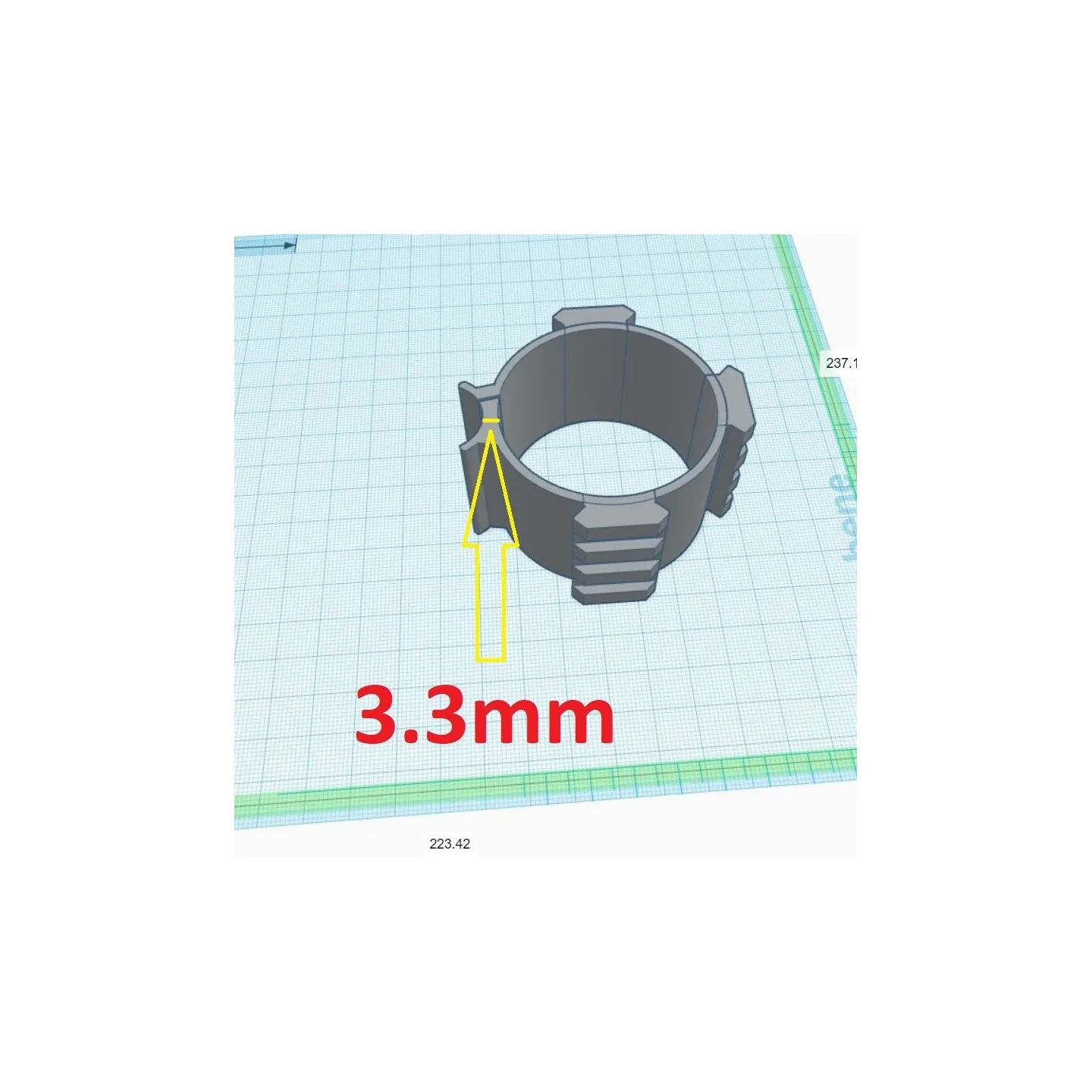 AEA Luftzylinder Picatinny (90 Grad) - Price: €22 - AEA Airguns