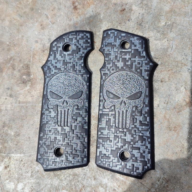 Price: €22 - Punisher Camo Grip Colt 1911 - 