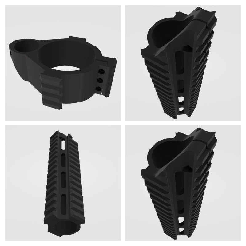 Price: €114.99 - FX Maverick Sniper M Look Laufband, Lauf Picatinny - FX Airguns