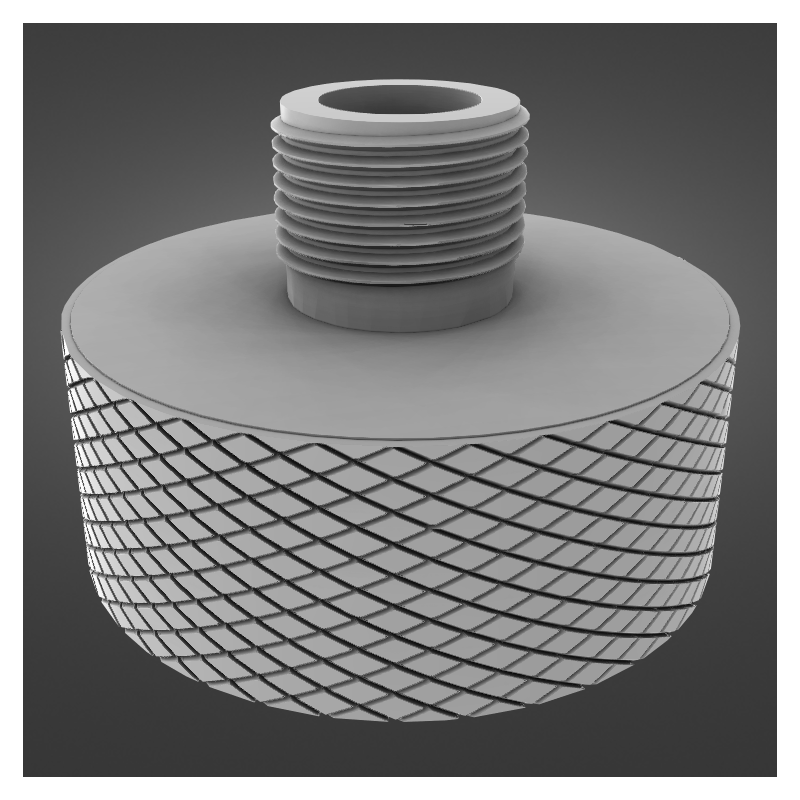 Adaptador de silenciador hembra 28x1 mm, macho 1-2 unf | 