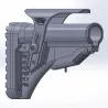 Buttstock AR15 för PCP Airguns och Airsoft - Price: €84.99 - Artemis