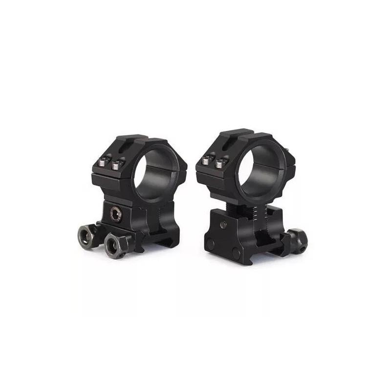 Anillos de montaje para mira telescópica de rifle de altura ajustable No Limit | 