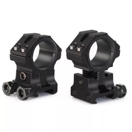 No Limit Adjustable Height Rifle Scope Mount Rings | 