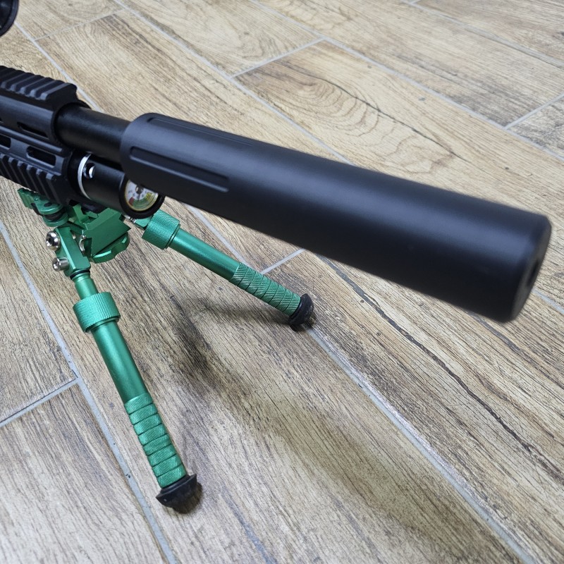 Precio: €45.00 - Silenciador para rifle PCP M20x1 y 1/2×20 UNF