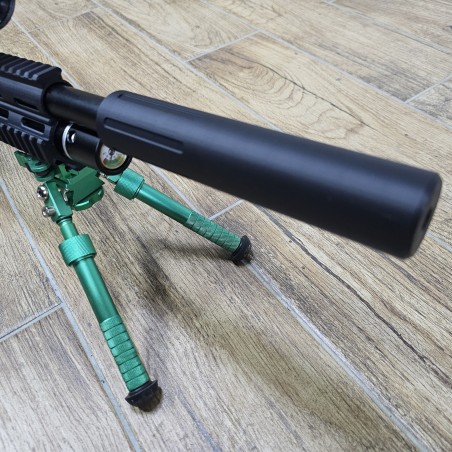 Precio: €45.00 - Silenciador para rifle PCP M20x1 y 1/2×20 UNF