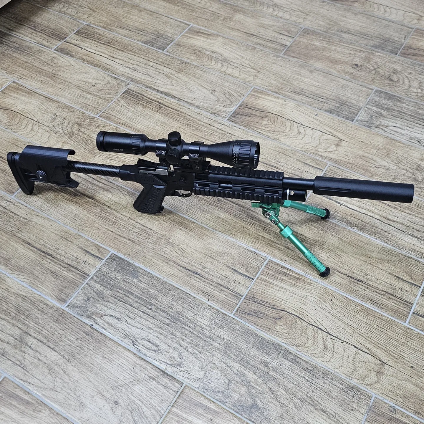 PCP Luftgewehr Schalldämpfer M20x1 und 1/2×20 UNF - Price: €45 - 