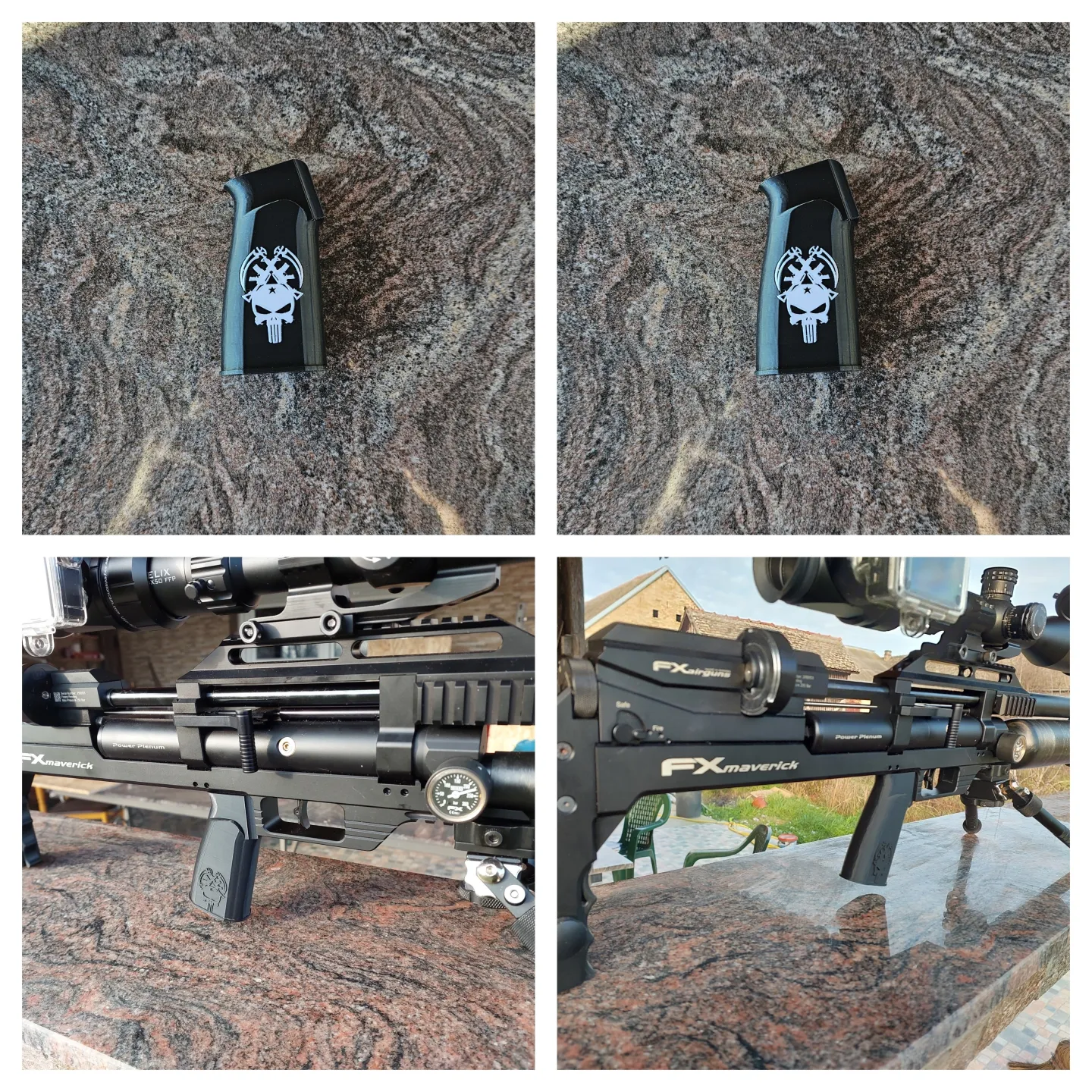 Punisher Grip FX Maverick - Impact AR 15 - Price: €35 - 