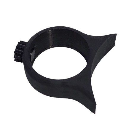 Morsetto per bottiglie Picatinny 60-62 mm e 52 mm (con guide laterali)