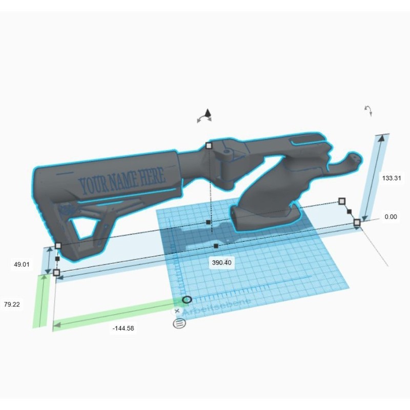 Folding Stock Reximex RP - Mito - AR 15 design | Reximex