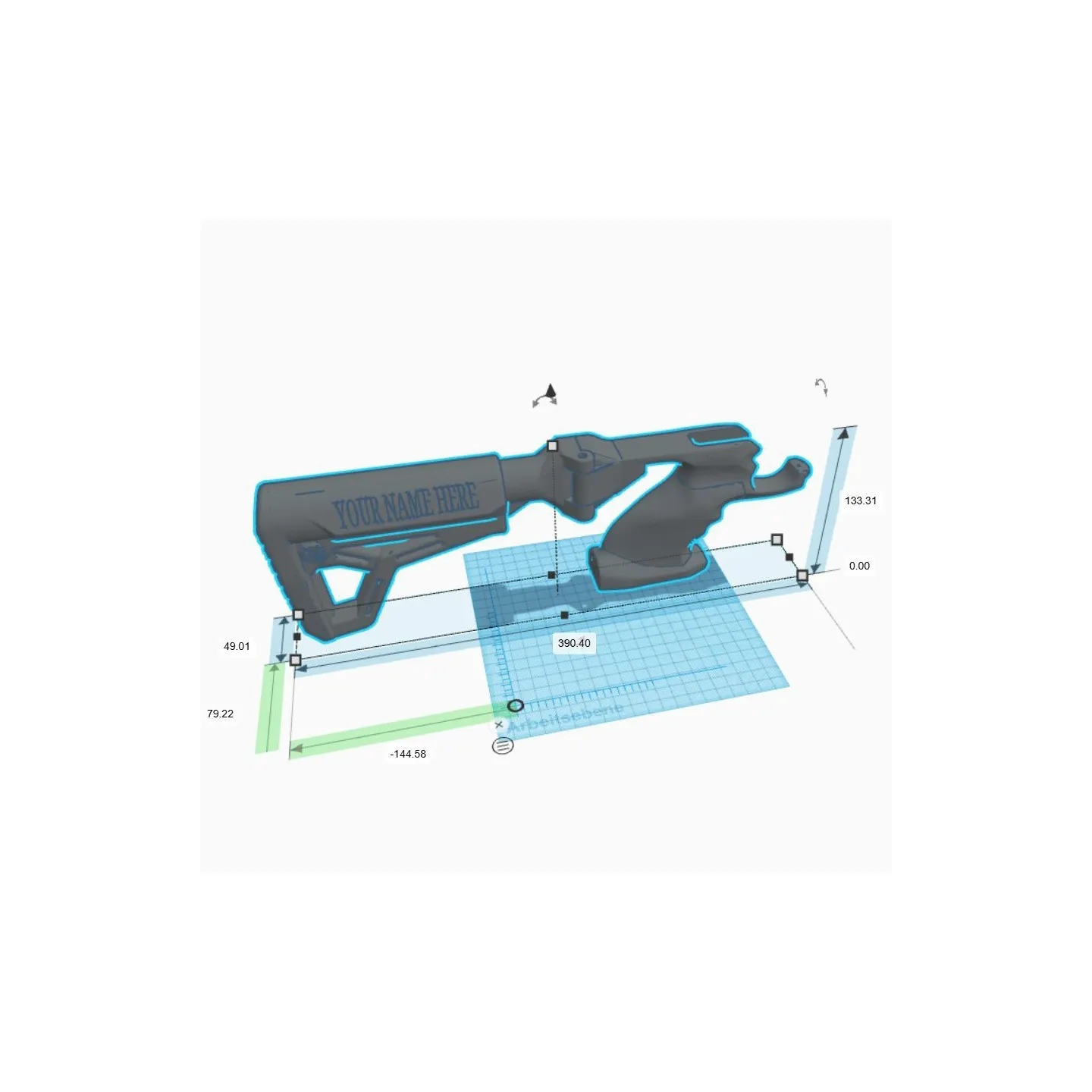 Coronha Dobrável Reximex RP - Mito - design AR-15 - Price: €135 - Reximex