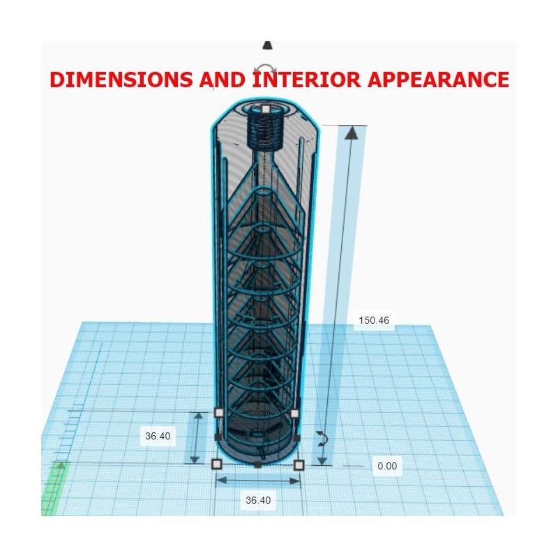 Σιγαστήρας Υπερφωτεινός "Silent Thunder" ½" UNF | Reximex