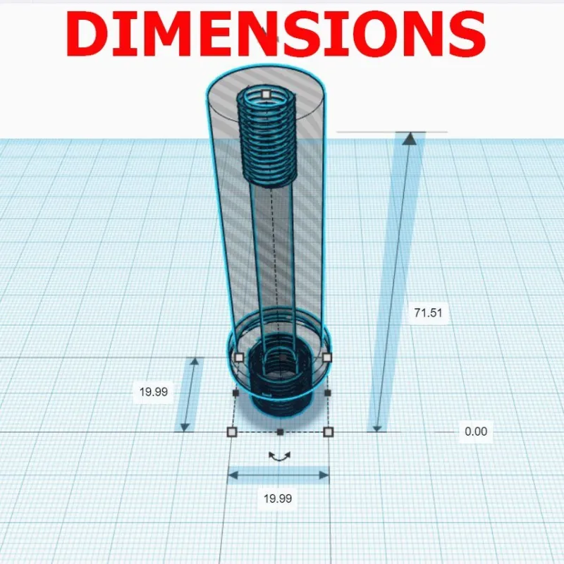 Artemis PP700 UNF-demperadapter | Artemis