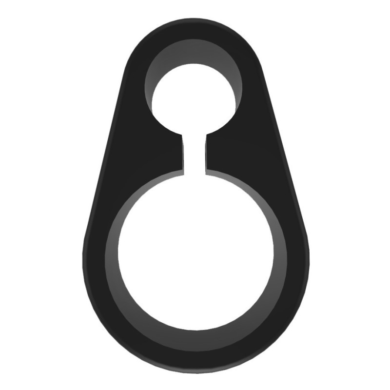 Faixa de cano para furo de garrafa de ar 22 mm, furo de cano 12 mm | Artemis