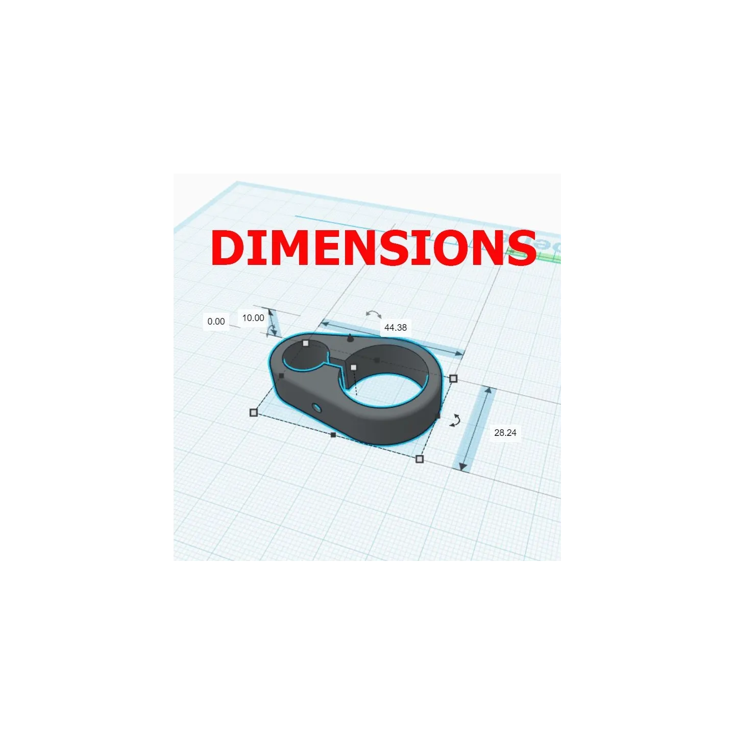 Traka za cijev za otvor boce sa zrakom 22 mm, otvor za cijev 12 mm - Price: €28 - Artemis
