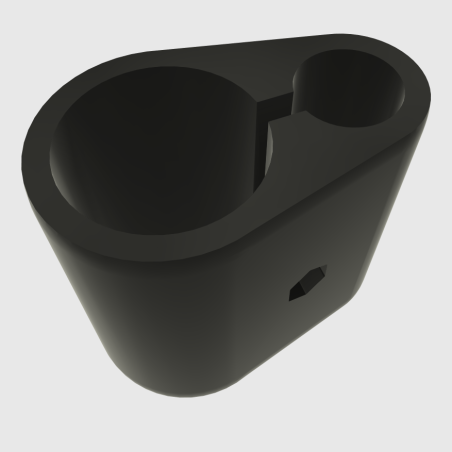 Barel Band s Picatinny - otvor pro vzduchovou láhev 22 mm, otvor pro hlaveň 12 mm | Artemis