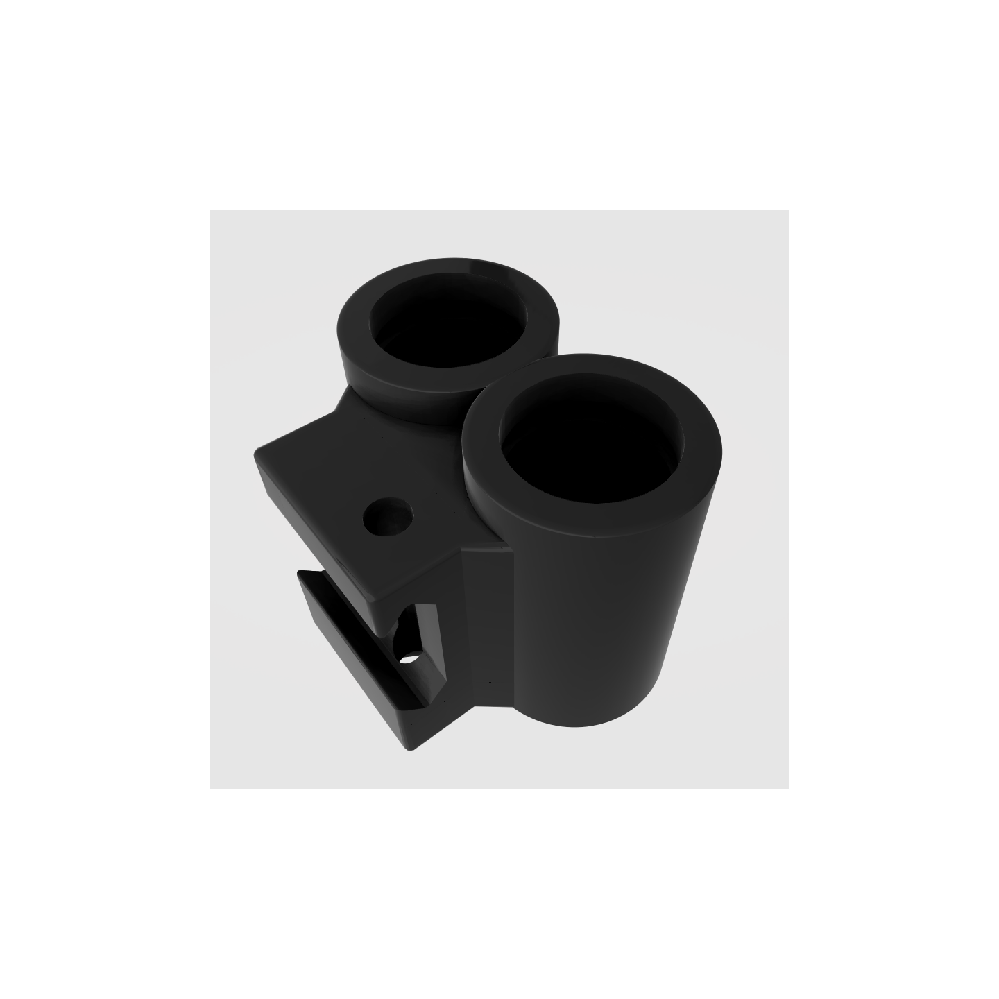 Portapilas Picatinny 18650 por ejemplo Pard - Price: €18 - PARD