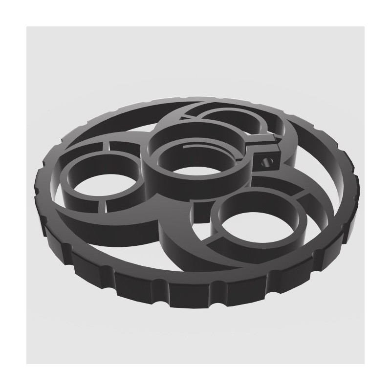 Universelles Parallaxenrad – Knopfdurchmesser 34 mm | 