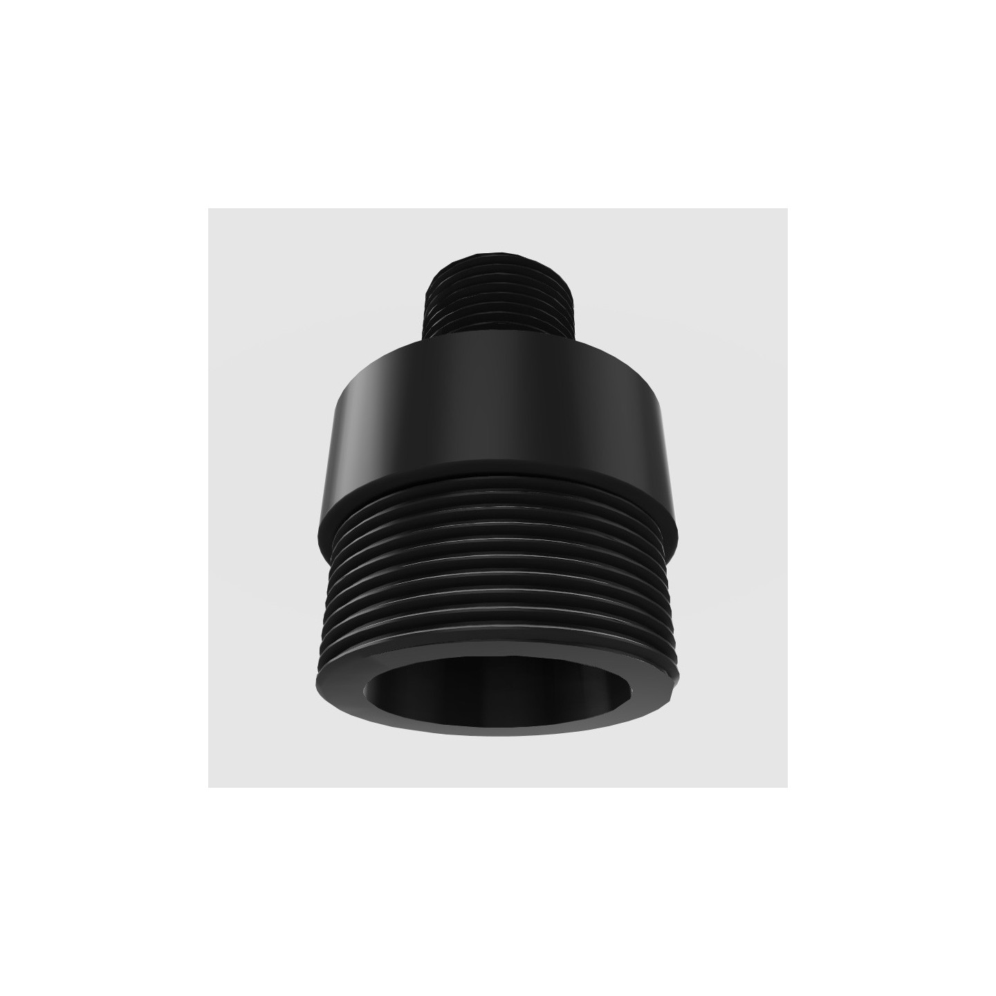 Ljuddämparadapter 1/2″-20 UNF till M23x1 (som Huben K1) - Price: €22 - Huben