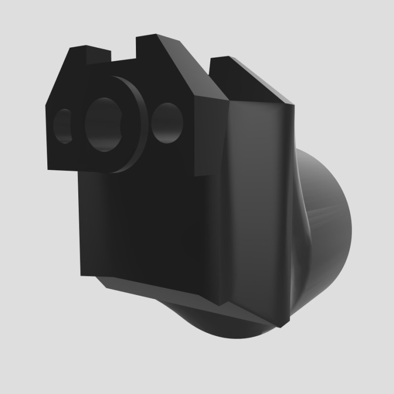 Huben GK1 vevő hátlapja Mil-Spec Stockhoz (AR15 típus) | Huben