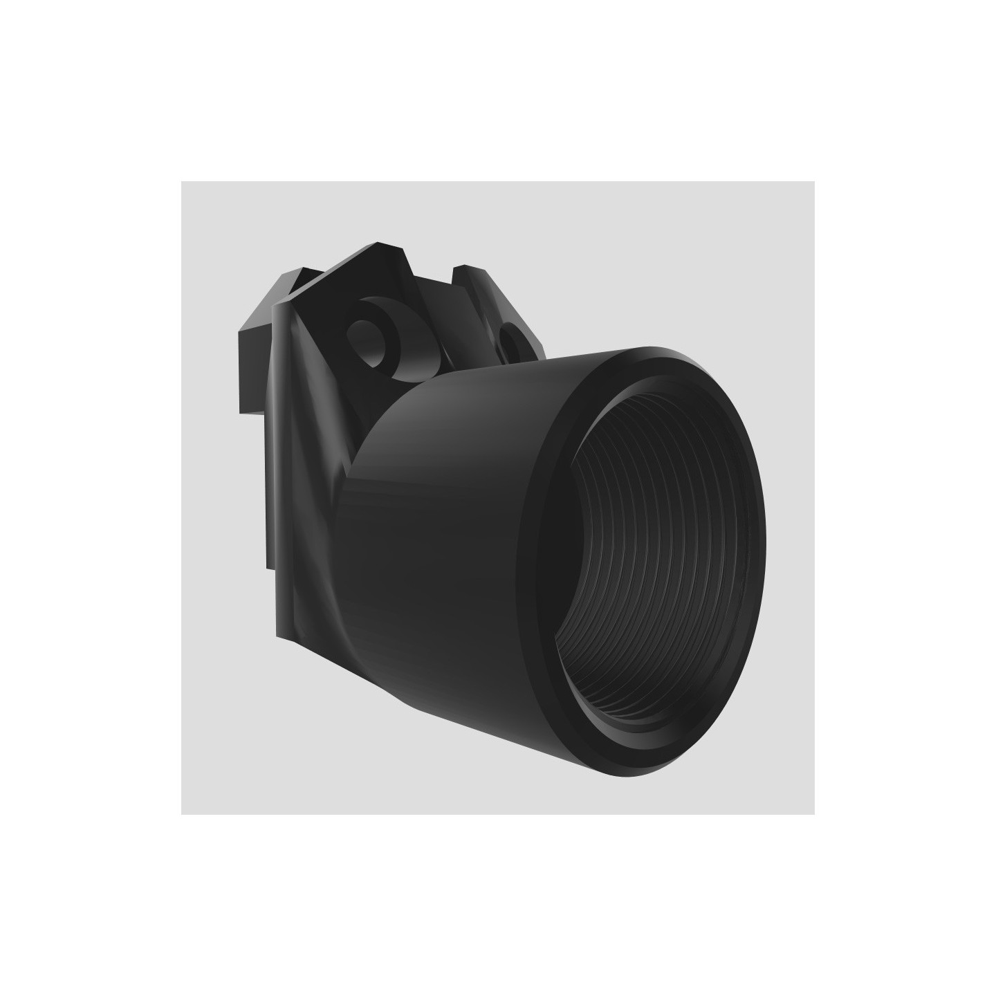 Plaque de recouvrement arrière du récepteur Huben GK1 pour crosse Mil-Spec (type AR15) - Price: €35 - Huben