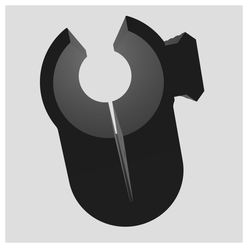 Picatinny klip na vzduchovou nádrž Huben GK1 | Huben