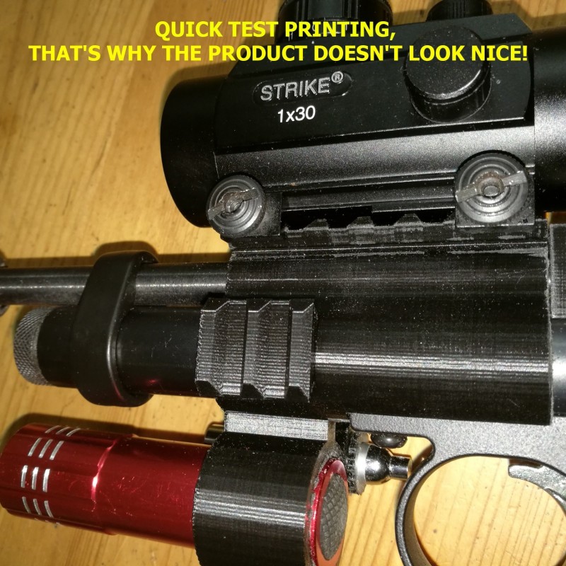 Picatinny rail for Crosman 2240 | Crosman