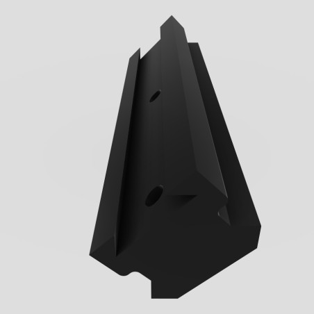 Adaptador de cola de milano de 12 mm a riel Picatinny para rifle Hatsan 125 Sniper | Hatsan