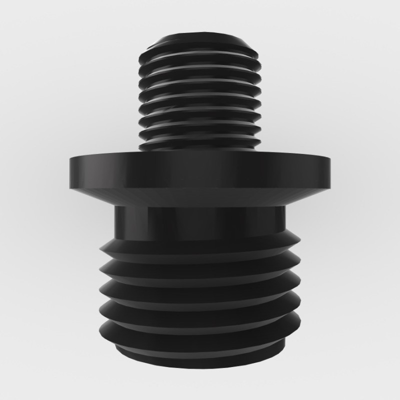 Huben GK1 geluiddemperadapter 1/2 x 20 UNF (Mannelijk) | Huben