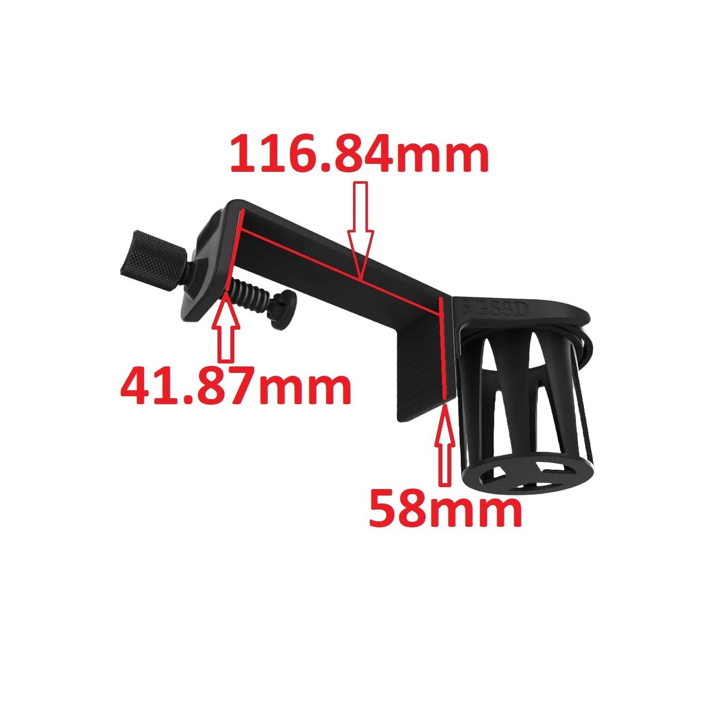 Big Foot Båthållare för Muggar och Burkar – Spillfri med 3-axlig Gimbal - Price: €25 - 