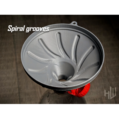 Vortex Nálevka – Rychlé přelévání tekutin do PET lahví bez rozlití - Price: €12 - 