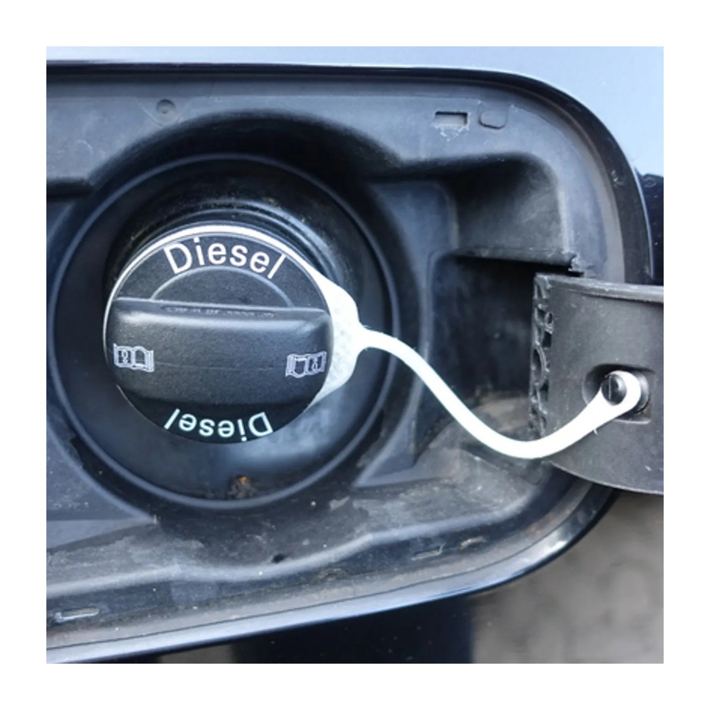 Cuerda para tapón de combustible – Audi, Skoda, Seat – Cuerda de repuesto - Price: €3 - 