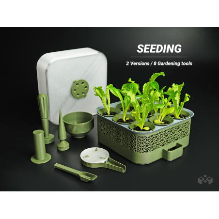 Kit de Semis Auto-Arrosant avec Système Modulaire de Culture |