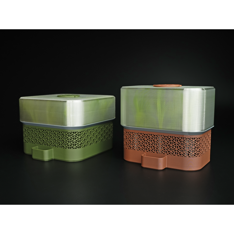 Kit de Sementes Autoirrigável com Sistema Modular de Cultivo | 