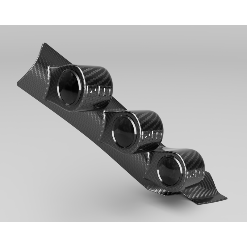Audi TT MK1 & MK2 Dreifach-Instrumentenhalter A-Säule 52mm | 