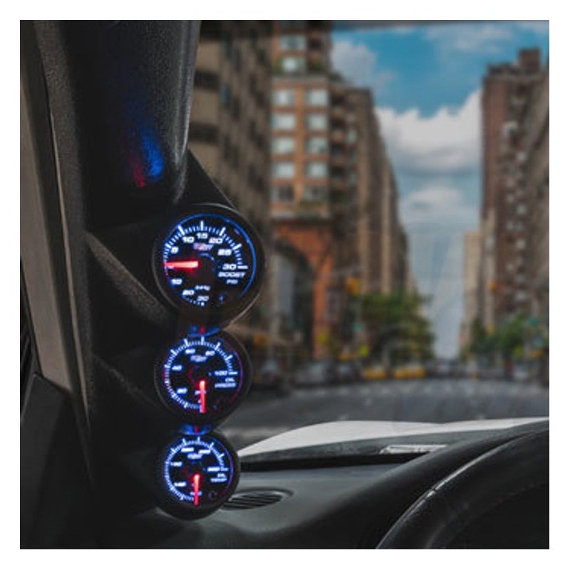 Audi TT MK1 & MK2 Triple Gauge A-Pillar Mount – 52mm Gauge Holder | 