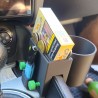 Portavasos & Organizador 4-en-1 para Audi TT Mk2 (8J) – Consola central | 