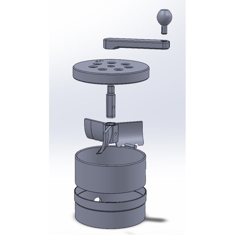 Basil Seed Thresher-Cleaner | 