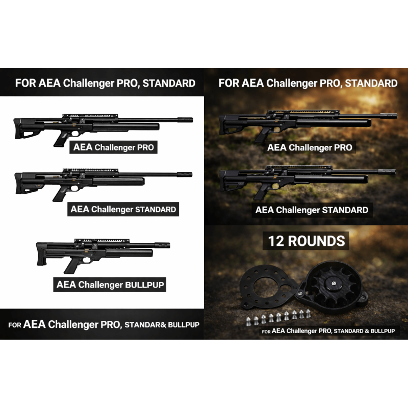 Magazynek AEA Challenger Pro, Standard, Bullpup | AEA Airguns