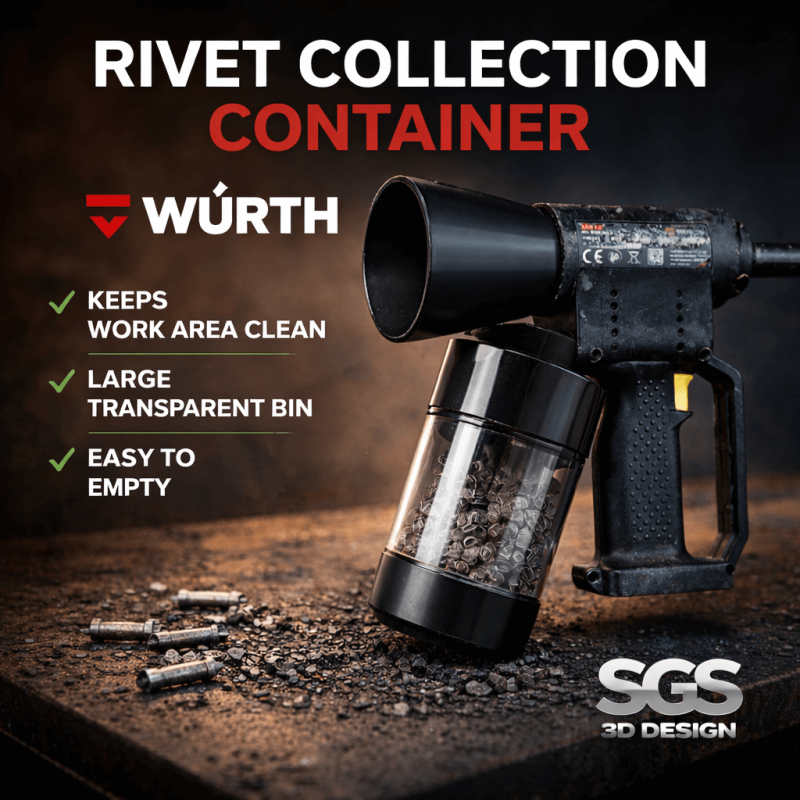 Wurth ANG 14 Réservoir de collecte de Rivets | 