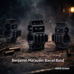 Benjamin Marauder Barrel Band Med Picatinny Rail - Price: €28 - Benjamin