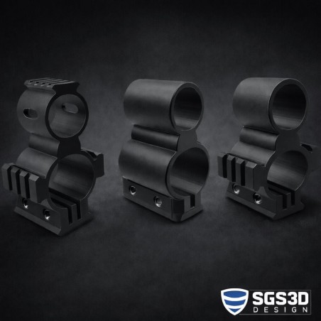 Barrel Band AEA Megalodon με Picatinny rail | AEA Airguns