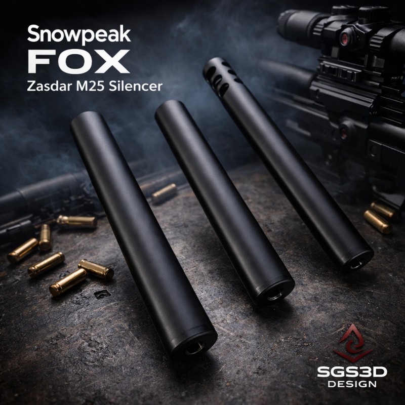 Snowpeak Fox Zasdar M25 tłumik | Artemis