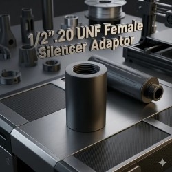 1/2″-20 UNF Innengewinde Schalldämpfer-Adapter (weiblich) - Price: €18 - 