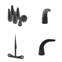 Siliconenbuis Accessoireset