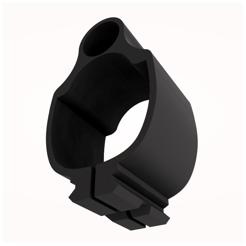 Price: €21 - FX Streamline Zweibein Picatinny Halterung - Laufstabilisator - FX Airguns