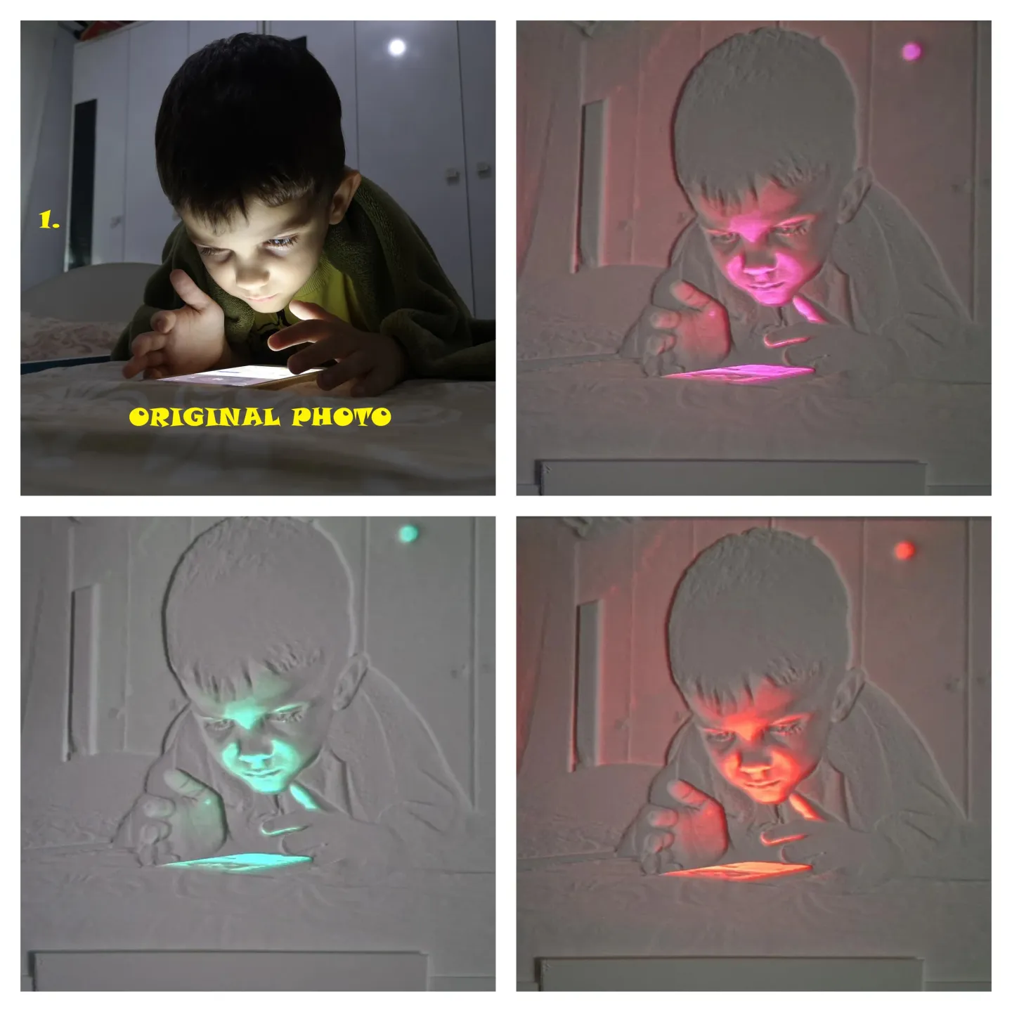 Litofanía 3D personalizada 📸 con foto