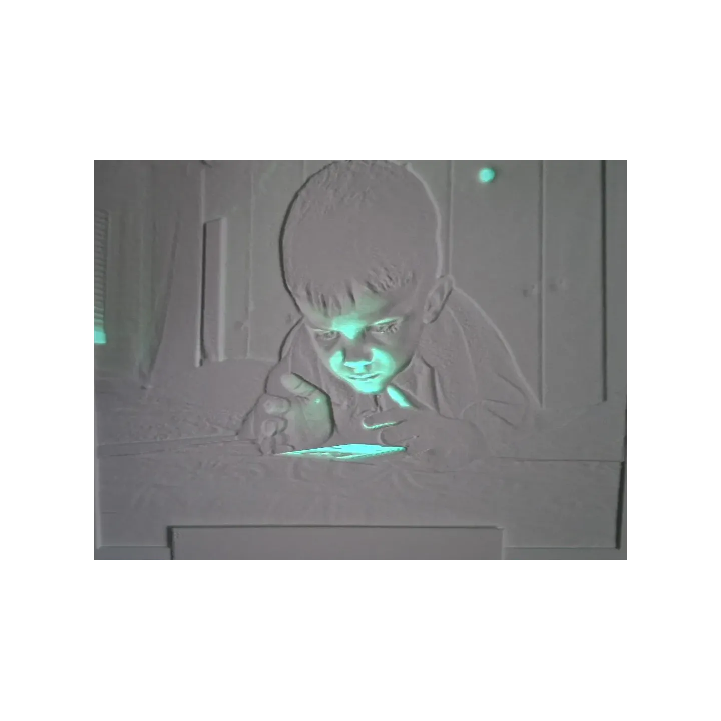 Personalisierte 3D-Lithophanie 📸 Foto
