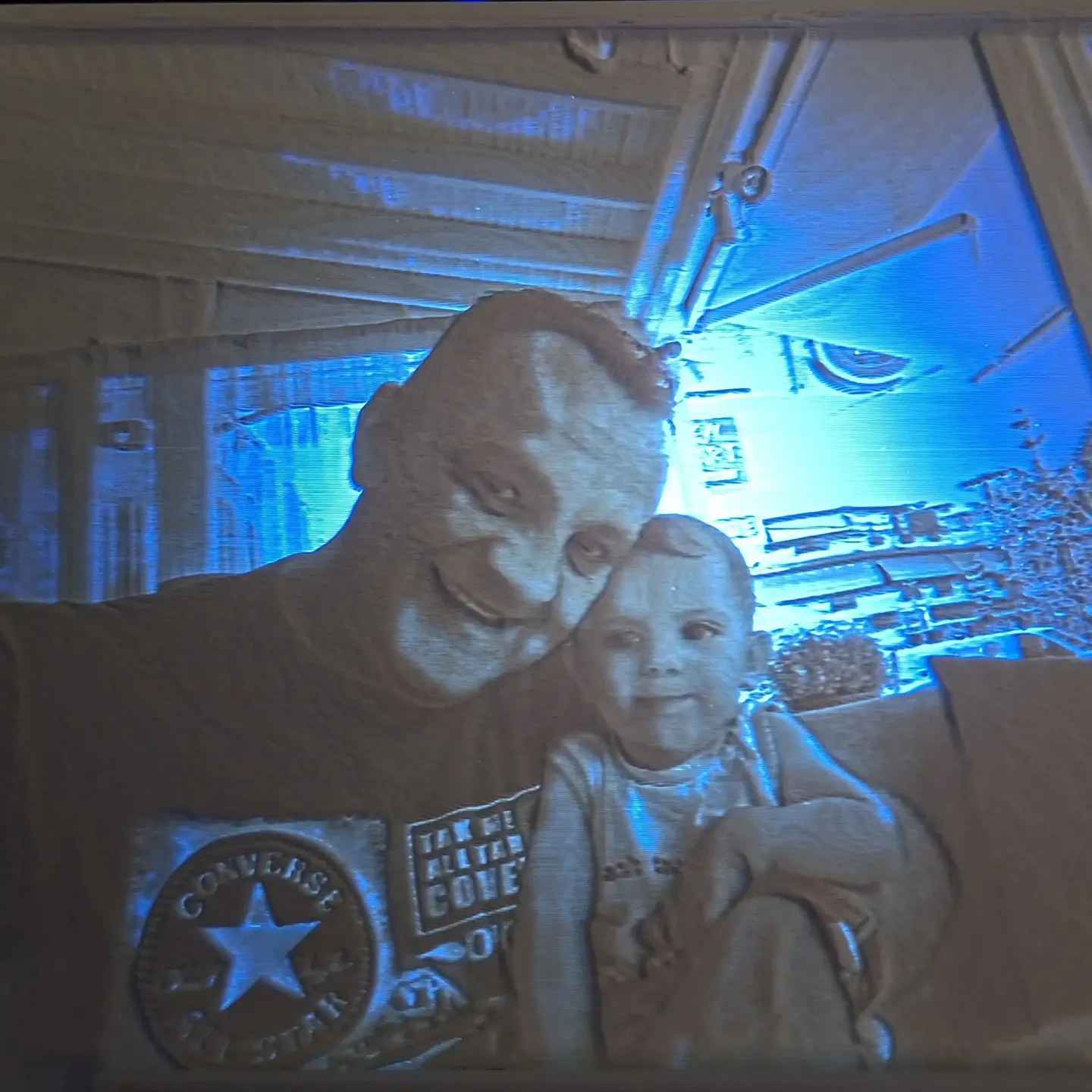Lithophanie 3D personnalisée 📸 Photo